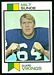 1973 Topps Milt Sunde football card