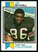 1973 Topps football card #463: Jim Mitchell