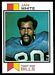 1973 Topps Jan White football card