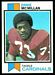 1973 Topps Ernie McMillan football card