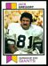 1973 Topps Jack Gregory football card