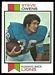 1973 Topps Steve Owens football card