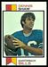1973 Topps Dennis Shaw football card