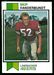 1973 Topps Skip Vanderbundt football card