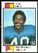 1973 Topps J.D. Hill football card