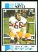 1973 Topps football card #71: Myron Pottios