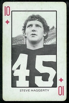 Steve Haggerty 1974 Colorado Playing Card