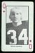 1974 Colorado Playing Cards Brad Harris football card