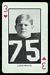 1974 Colorado Playing Cards Leon White football card