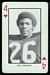 1974 Colorado Playing Cards Bill Waddy football card