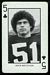1974 Colorado Playing Cards Mike Metoyer football card