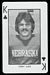 1974 Nebraska Playing Cards Terry Luck football card