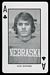 1974 Nebraska Playing Cards Rik Bonness football card