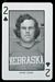 1974 Nebraska Playing Cards Mark Doak football card