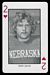 1974 Nebraska Playing Cards Tony Davis football card