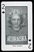 1974 Nebraska Playing Cards Terry Rogers football card
