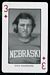 1974 Nebraska Playing Cards Stan Waldemore football card