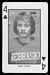 1974 Nebraska Playing Cards Mike Coyle football card