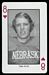 1974 Nebraska Playing Cards Tom Pate football card