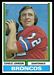 1974 Parker Brothers Charley Johnson football card