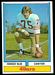 1974 Parker Brothers football card #124A: Forrest Blue
