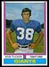 1974 Parker Brothers Bob Tucker football card