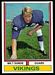 1974 Parker Brothers Milt Sunde football card