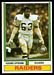 1974 Parker Brothers football card #65: Gene Upshaw