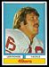 1974 Parker Brothers football card #98: Len Rohde