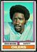 1974 Topps Zeke Moore football card