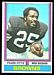 1974 Topps Frank Pitts football card