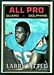1974 Topps Larry Little All-Pro football card