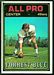 1974 Topps football card #124: Forrest Blue All-Pro