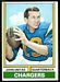 1974 Topps football card #150: John Unitas