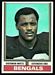 1974 Topps football card #184: Sherman White