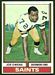 1974 Topps Joe Owens football card
