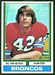 1974 Topps Bill Van Heusen football card