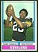 1974 Topps Ron Shanklin football card
