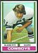 1974 Topps Blaine Nye football card