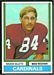 1974 Topps football card #207: Walker Gillette