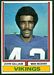1974 Topps John Gilliam football card