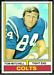 1974 Topps Tom Mitchell football card