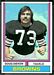 1974 Topps Doug Dieken football card
