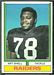 1974 Topps Art Shell football card