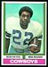 1974 Topps Bob Hayes football card