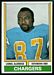1974 Topps football card #281: Lionel Aldridge