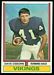 1974 Topps Dave Osborn football card