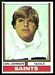 1974 Topps Carl Johnson football card