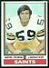 1974 Topps Wayne Colman football card