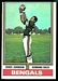 1974 Topps Essex Johnson football card